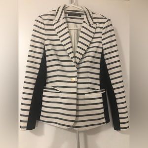 Striped Ivanka Trump blazer